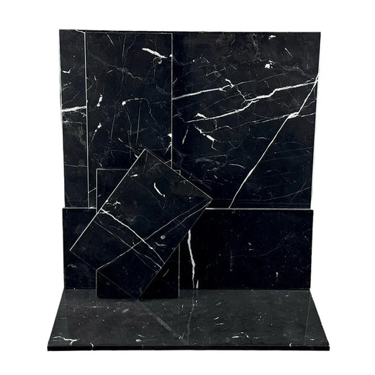 ONS Marble Custom Black Marble Slab (Nero Marquina)