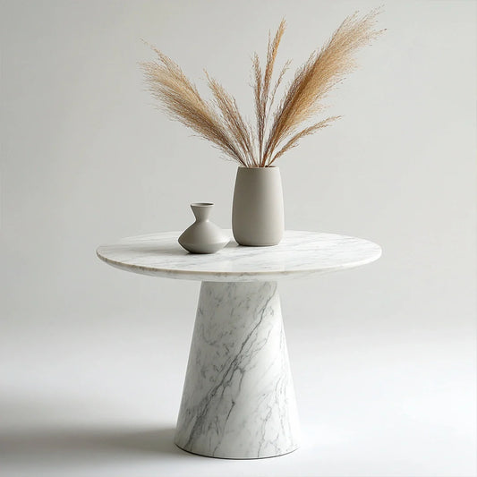 minimalist marble center coffee table